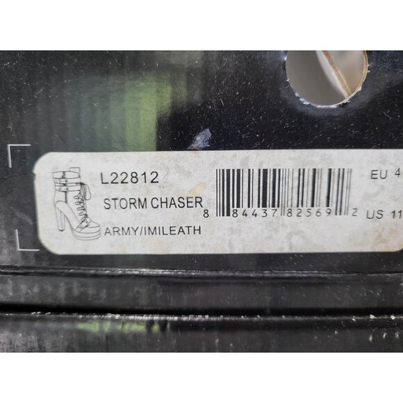 Luichiny Women's Storm Chaser Motorcycle Boot US 11 Black - Picture 9 of 12